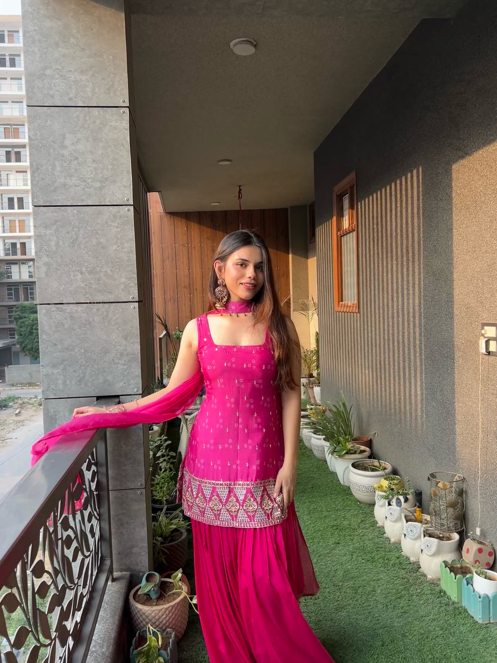 NOORAT GULABI SET
