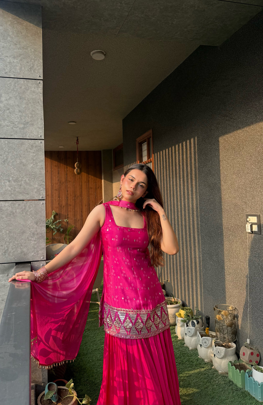 NOORAT GULABI SET